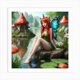 Enchanted Fairy Collection 36 Art Print