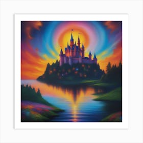 Cinderella'S Castle Art Print