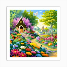 Fairy Garden Art Print