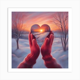 Heart Of Winter Art Print