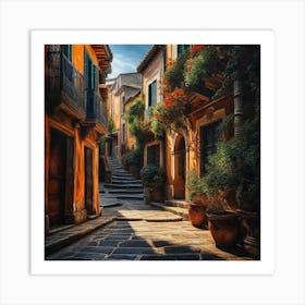 Alleyway Art Print