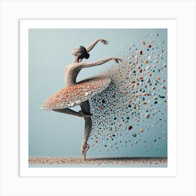 Ballerina Stone Dancer Art Print