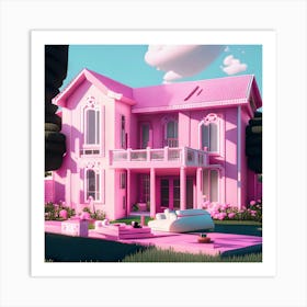 Barbie Dream House (239) Art Print