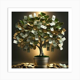 Money Tree 1 Art Print