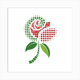 England Rose Art Print