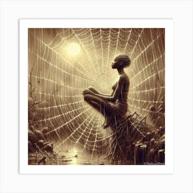 Spider Woman Art Print