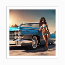 Cadillac 2 Art Print