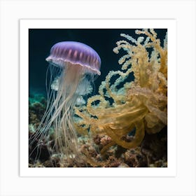 Jellyfish Art Print