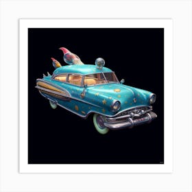 Car Of The Future Art Print