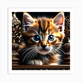 Kitty Cat Art Print