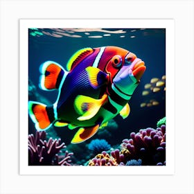 Gullible Guppie Art Print