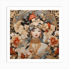 Chinese Woman 1 Art Print