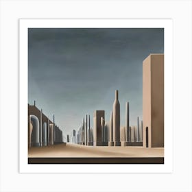 The Long Way Art Print