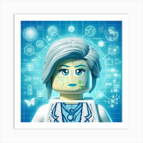 Lego Doctor Art Print