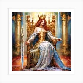 The Red Queen Art Print