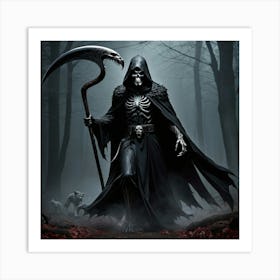 Grim Reaper 3 Art Print