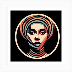 African Woman 5 Art Print