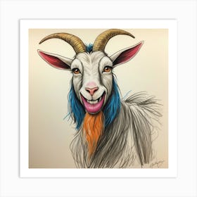 Goat! 29 Art Print