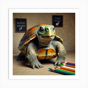 Turtle 4 Art Print