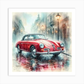 Car Art 350 Art Print