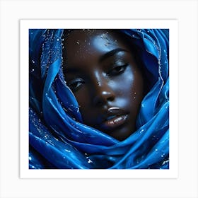 African People Fashion Art 10 Art Print