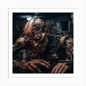 Cyborg 2 Art Print