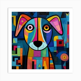 Dog Painting 2 Art Print