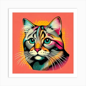 Cat Portrait Art Print