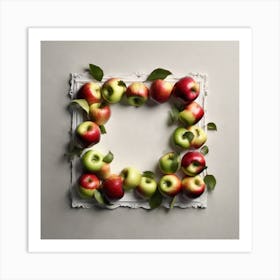 Apple Frame 2 Art Print