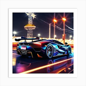 Mclaren P1 108 Art Print