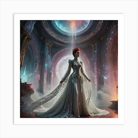 Alien Queen Of The Night Art Print