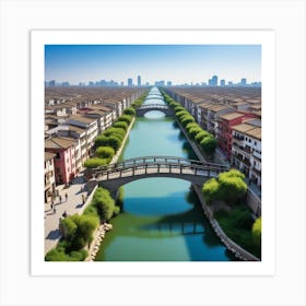 Riacuelo En Barrio Chino Art Print