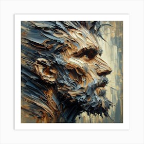 Portrait Of A Man 1 Art Print