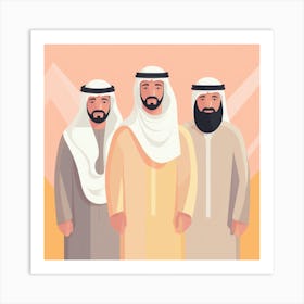 Arabic Men Póster