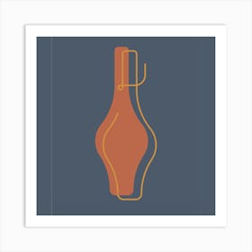 Bottle Of Wine.Wall prints Art Print