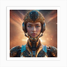 AI Female Art Print