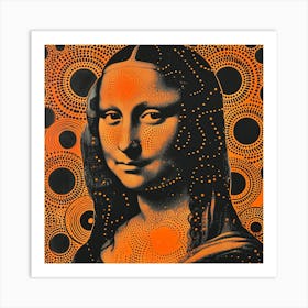 Mona Lisa 3 Art Print