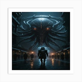 Octopus Art Print