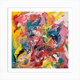 Abstract Painting 135 Art Print