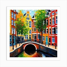 Amsterdam Canal 14 Art Print