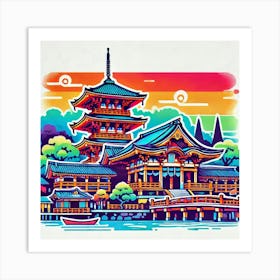 Kiyomizu Dera 1 Art Print