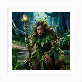 Forest Fairy Art Print