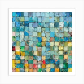 Mosaic Art Print