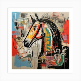 Horse Head Art Print