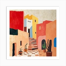 Cactus Garden Art Print