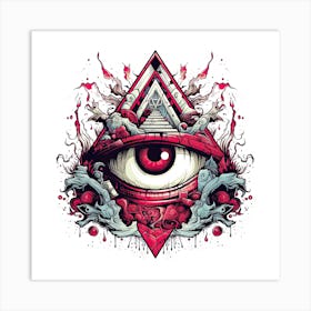 All Seeing Eye 2 Art Print