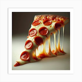 Slice Of Pizza Art Print