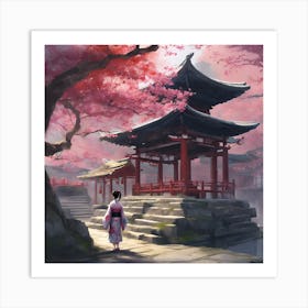 Japanese Architecture Art Print