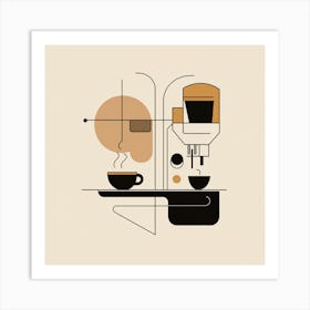 Creatai 24830 A Line Art Poster For International Espresso Da 97ec540a D593 49d1 9f60 9b0b6331ab9a 1 Art Print