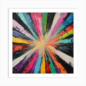 Burst 4 Art Print